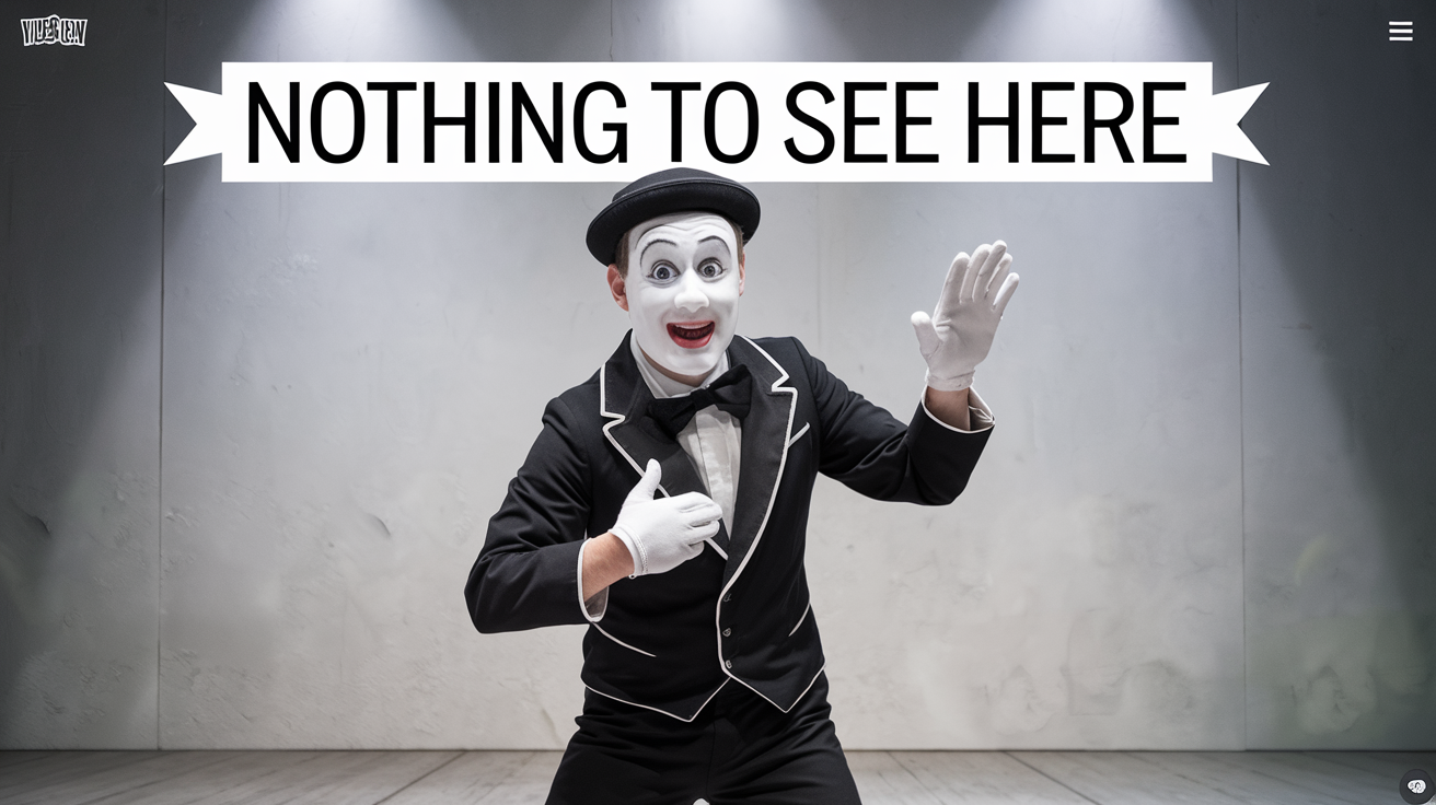 Nothing to See Here - Desktop